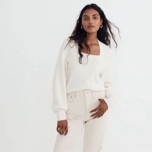 Madewell Women's Cream Sweater
